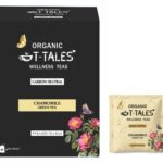 Chamomile Green Tea – Premium Pyramid Tea Bags | 50 Tea Bags