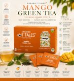 Mango Green Tea – Tea Bags (25 Tea Bags | 50g) - Image 3