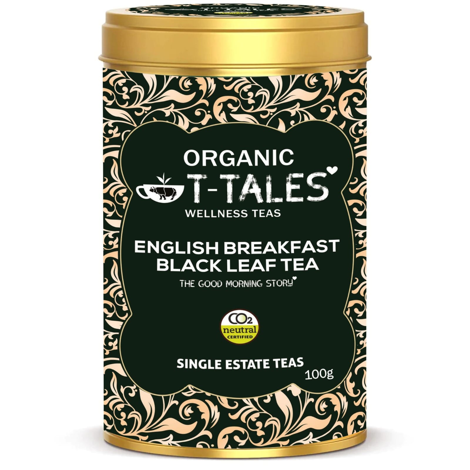 English-Breakfast-Black-Tea-Leaf-–-Tin-2024 (1) English Breakfast Black Leaf Tea | Premium Single Estate Tea | 100g Tin - Image 1