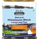 Natural Himalayan Black Long Leaf Tea | 100g Jar