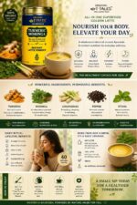 Turmeric Moringa Instant Latte Powder |100g - Image 3